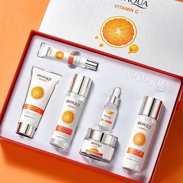 6pcs BIOAQUA Vitamin C Skin Care Set