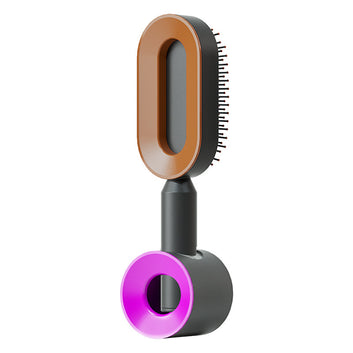 Self Cleaning Hair Brush For Women One-key